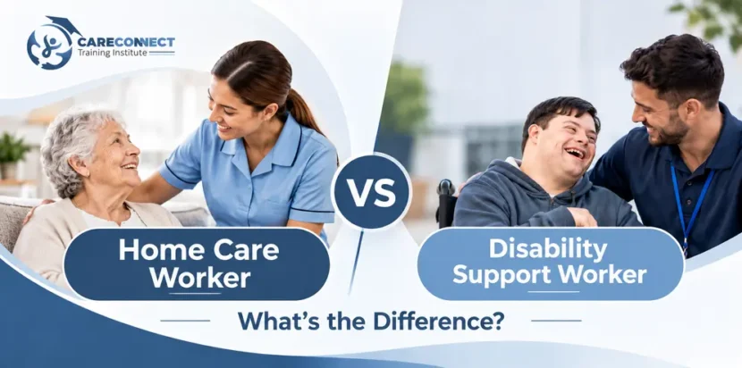 Home Care Worker vs Disability Support Worker