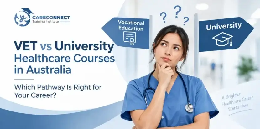 VET vs University Healthcare Courses in Australia
